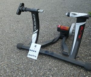 a wheel-on fluid trainer for bicycles